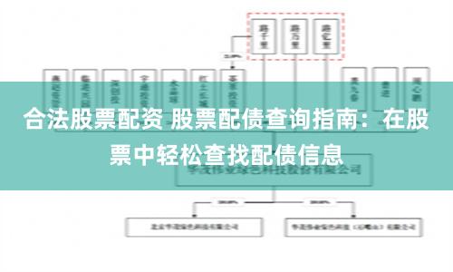 合法股票配资 股票配债查询指南：在股票中轻松查找配债信息