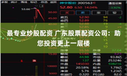最专业炒股配资 广东股票配资公司：助您投资更上一层楼